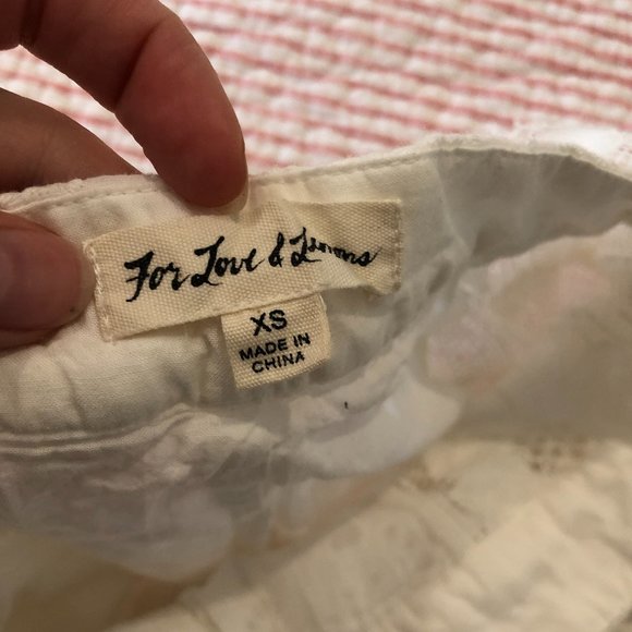 For Love And Lemons Las Palmas Shorts XS - Picture 5 of 5